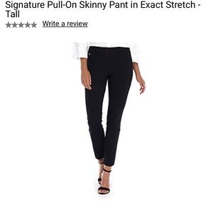 THE LIMITED Black Pull-On Skinny Pants